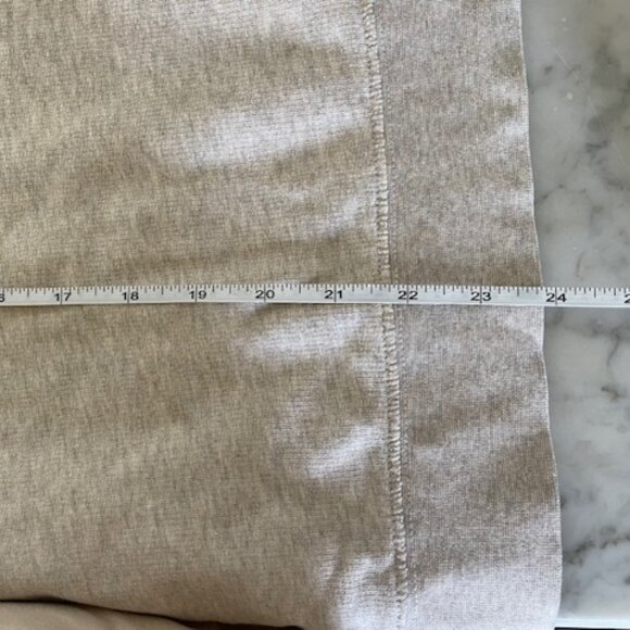 J. CREW Embellished Beaded Sweatshirt Oatmeal Mermaid M - Picture 15 of 16